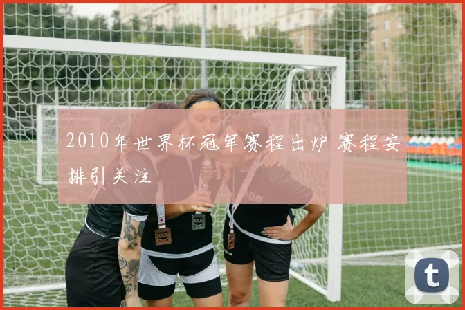 2010年世界杯冠军赛程出炉 赛程安排引关注